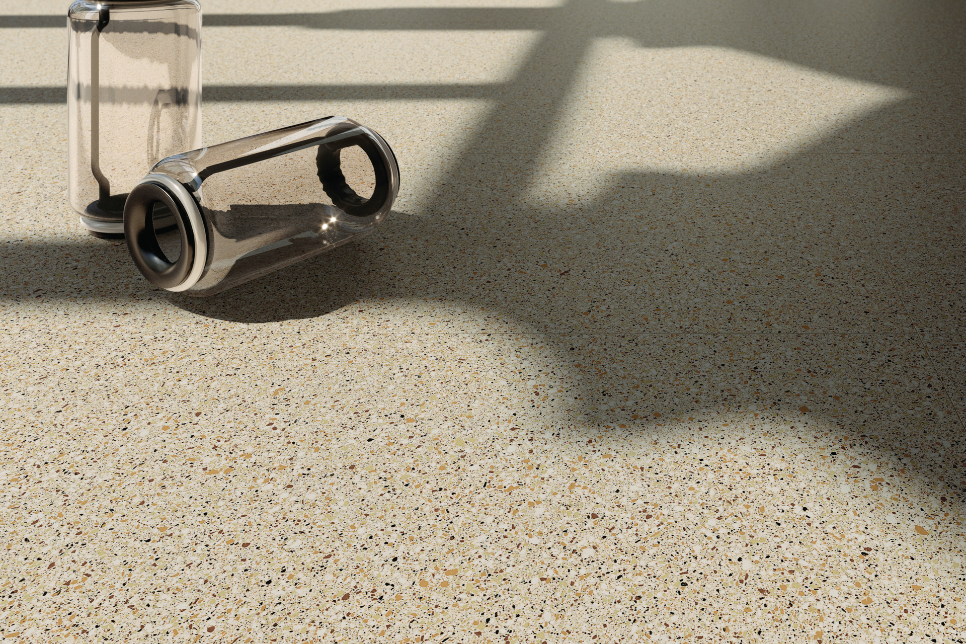 Cement Effect Porcelain Tiles - ACCADEMIA full body