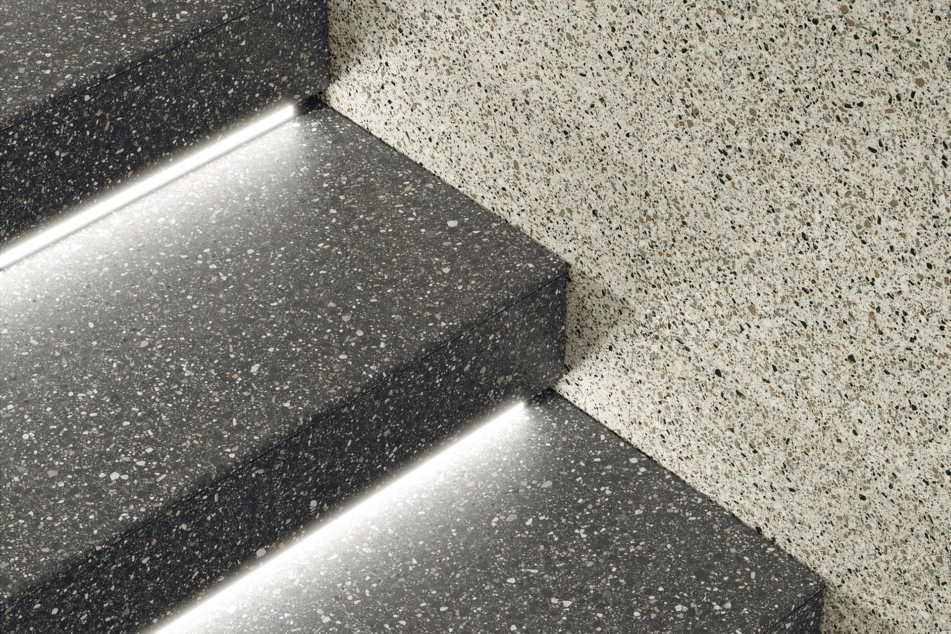 Cement Effect Porcelain Tiles - ACCADEMIA full body