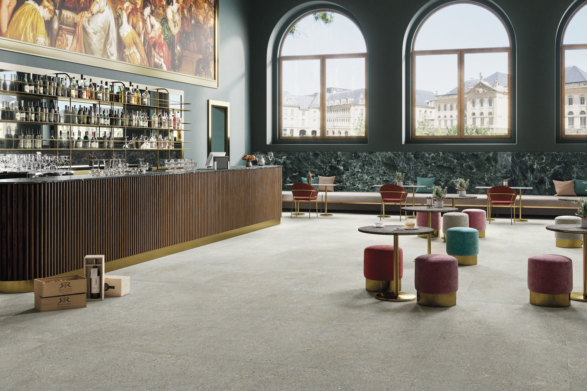 Stone Look Porcelain Tiles - ASTRA