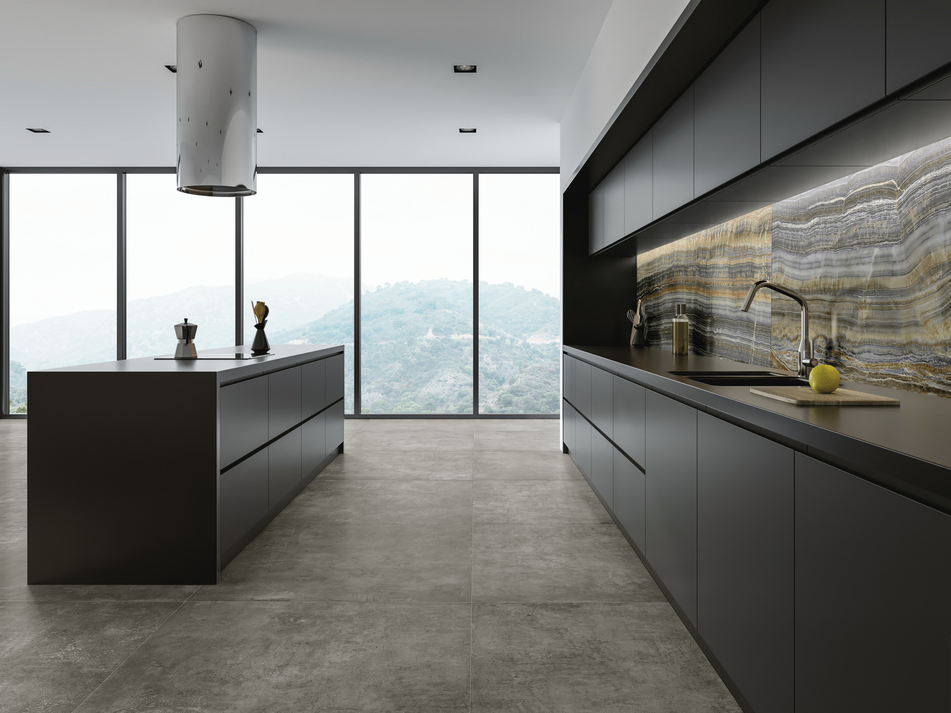 Cement Effect Porcelain Tiles - CLAYS