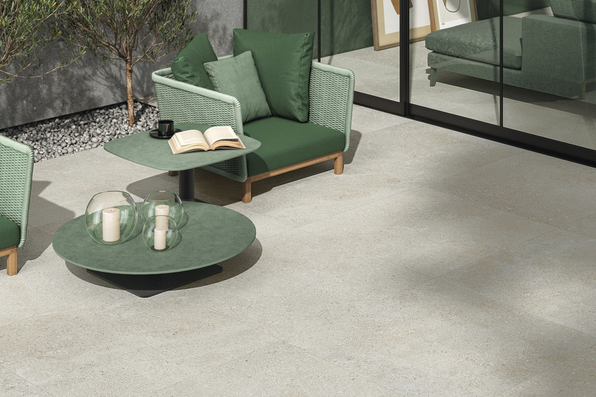 Stone Look Porcelain Tiles - CM2 ASTRA