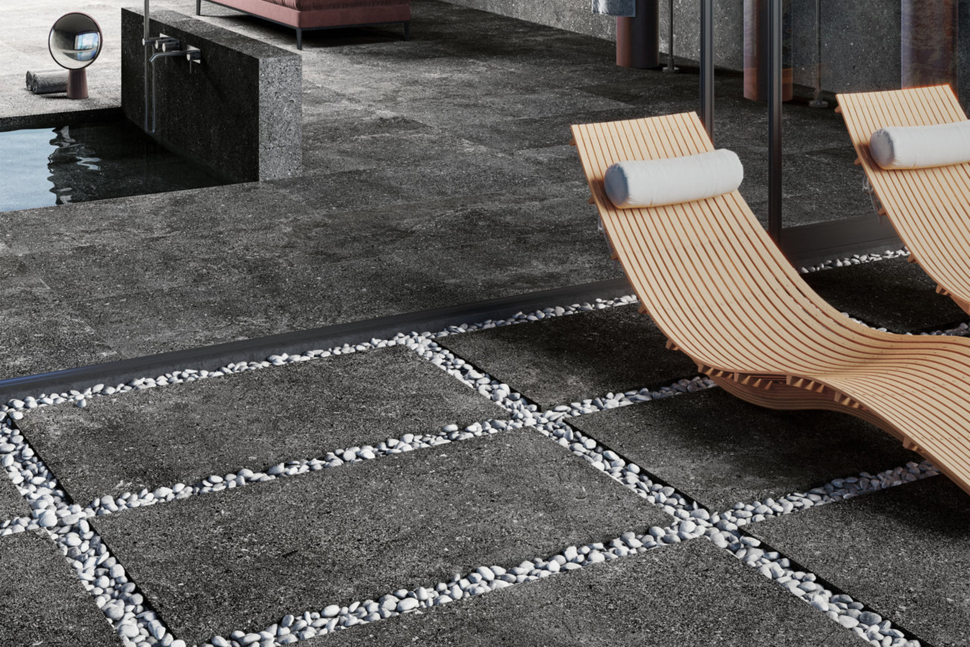 Stone Look Porcelain Tiles - CM2 ASTRA