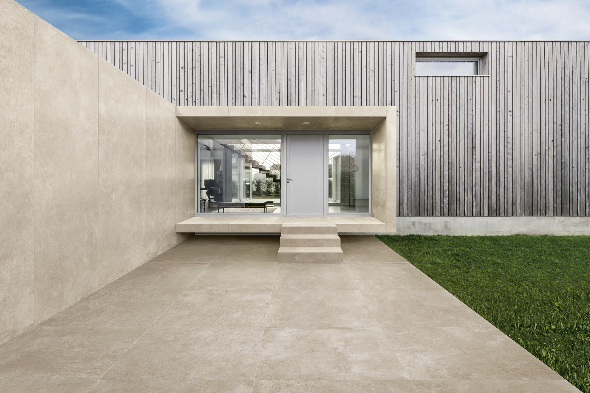 Cement Effect Porcelain Tiles - CM2 CON.CREA.