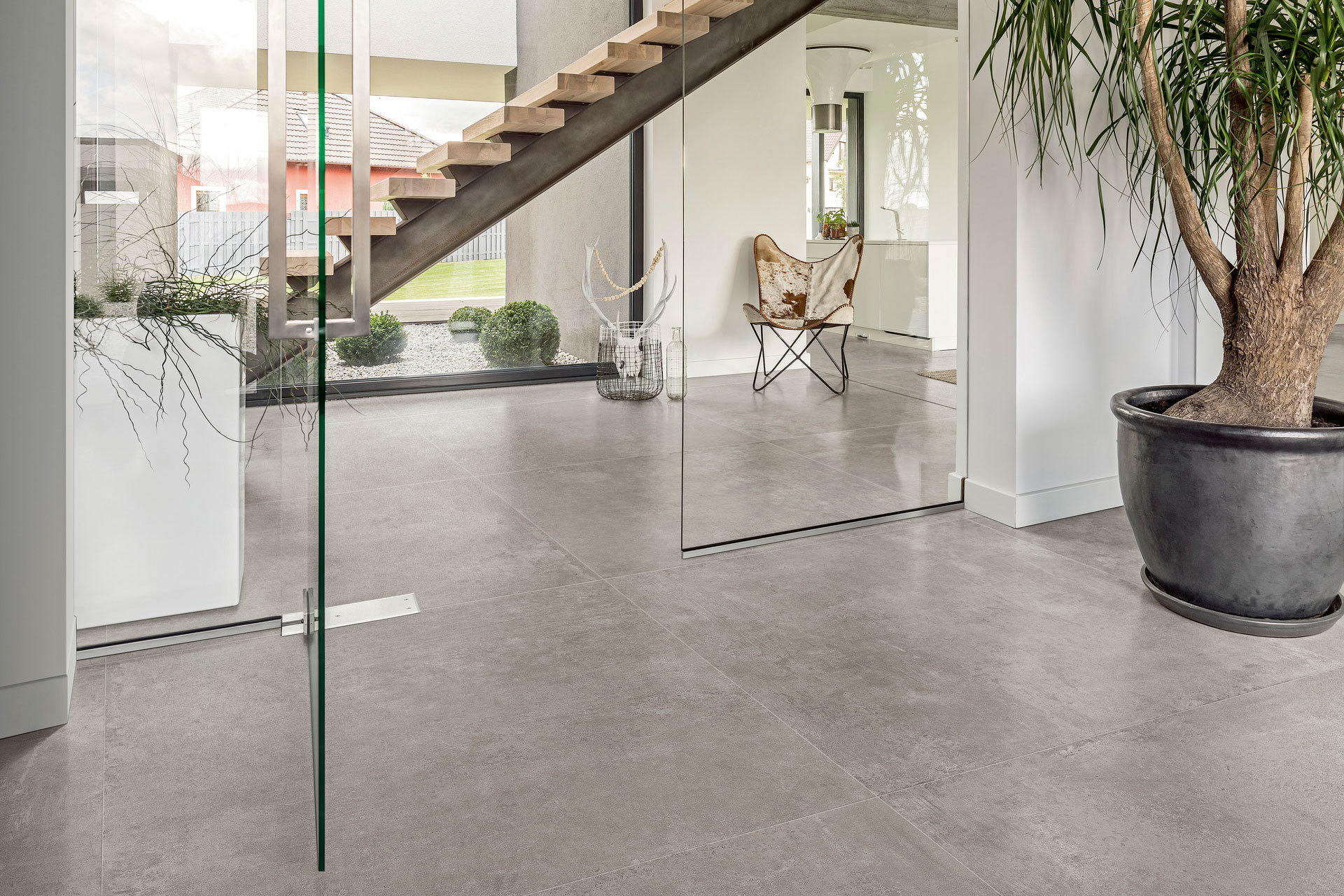 Cement Effect Porcelain Tiles - CON.CREA.