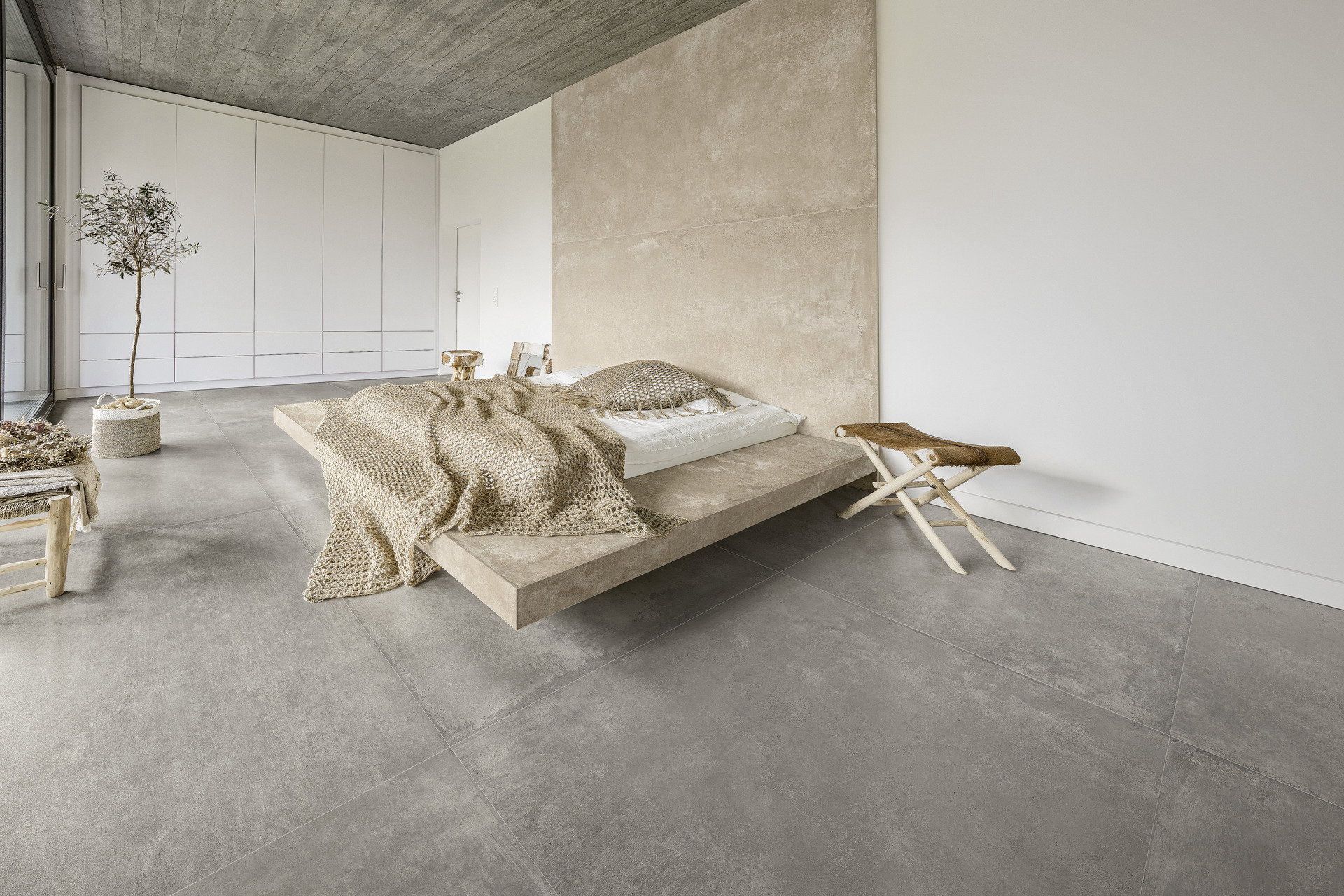 Cement Effect Porcelain Tiles - CON.CREA.