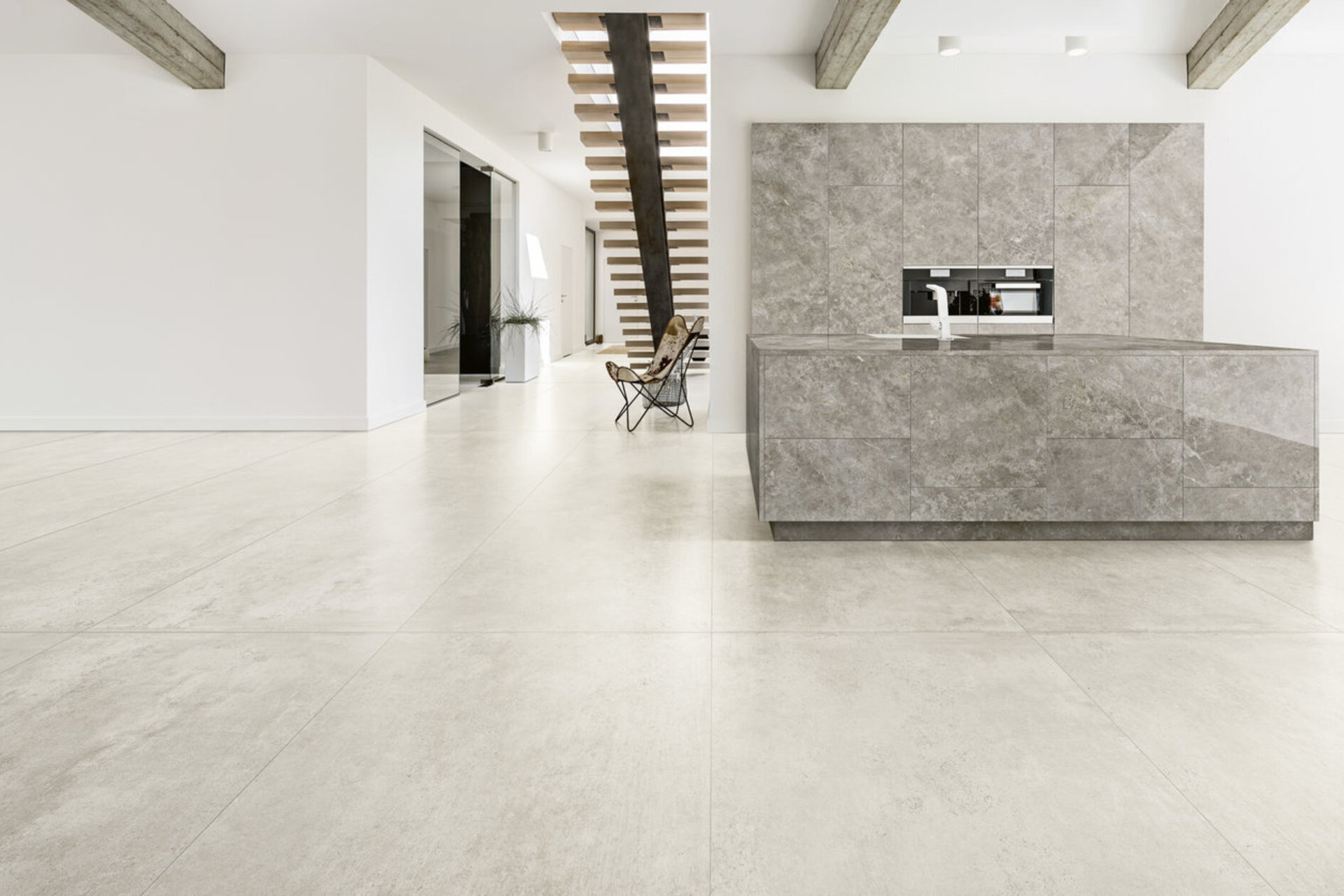 Cement Effect Porcelain Tiles - CON.CREA.
