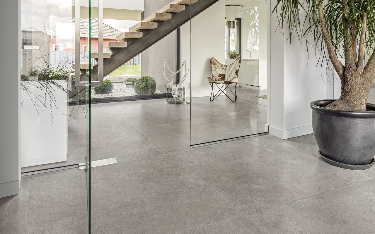Cement Effect Porcelain Tiles - CON.CREA.