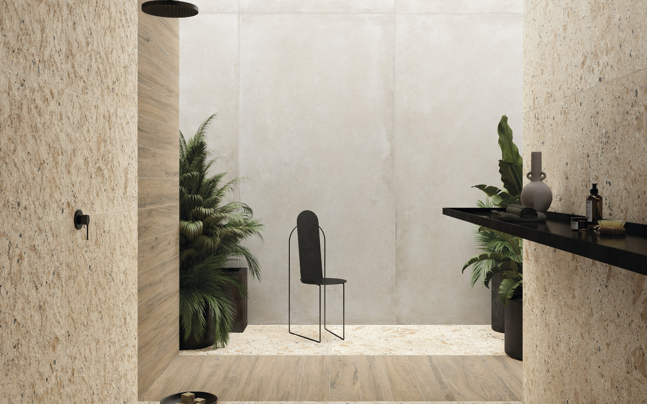 Stone Look Porcelain Tiles - FRAGMENTA full body