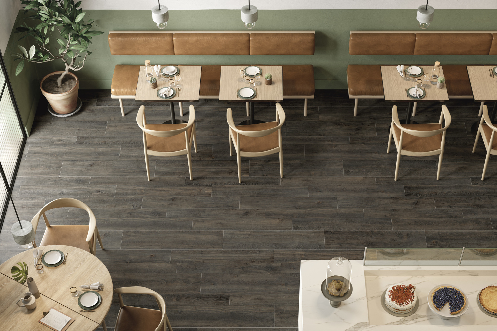 Wood Look Porcelain Tiles - LEGNI HIGH-TECH
