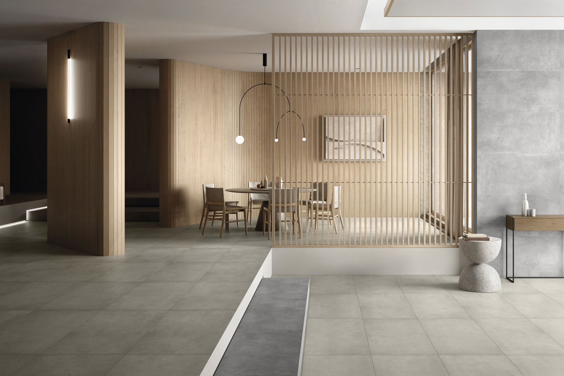Cement Effect Porcelain Tiles - NEXT