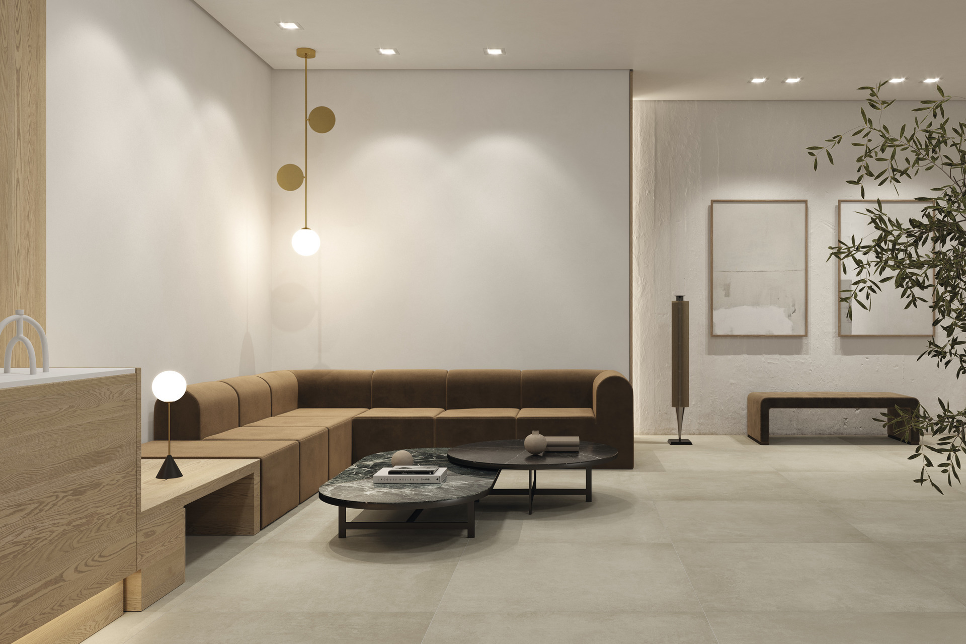 Cement Effect Porcelain Tiles - NEXT