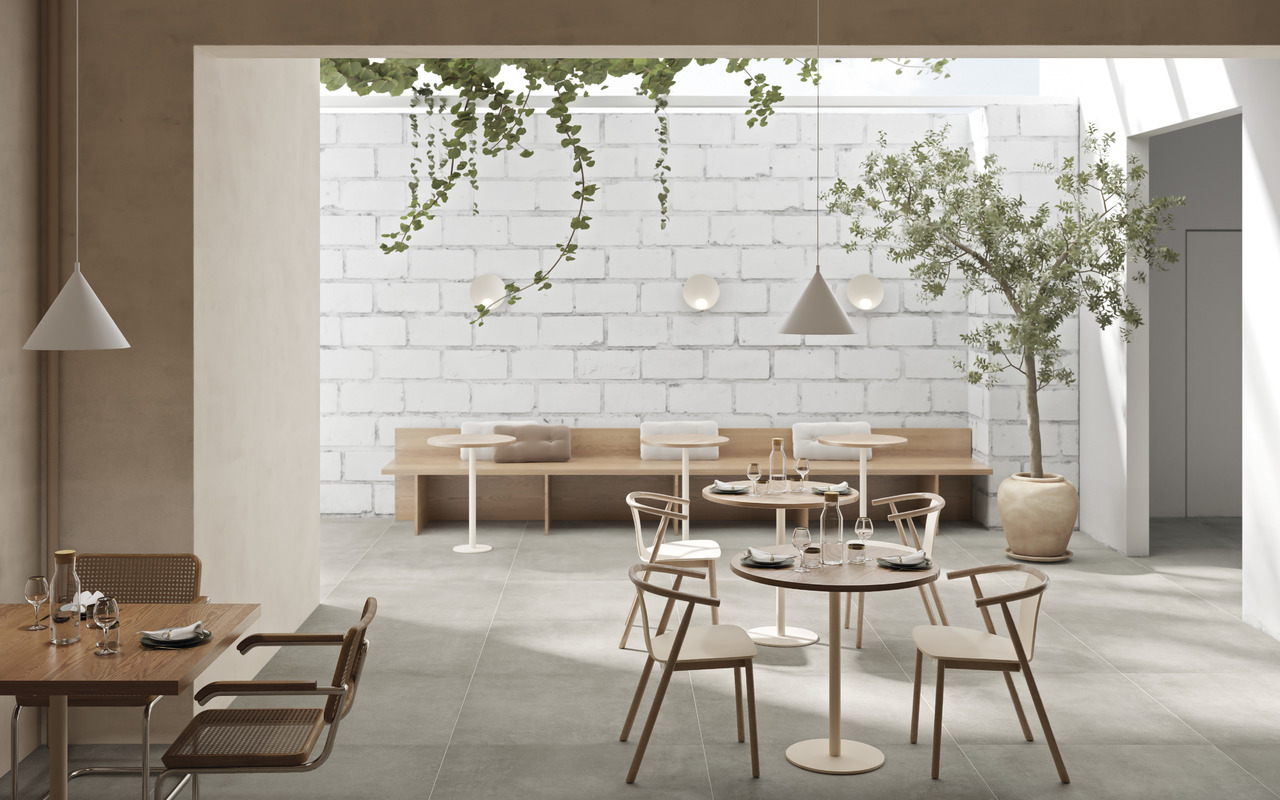 Cement Effect Porcelain Tiles - NEXT