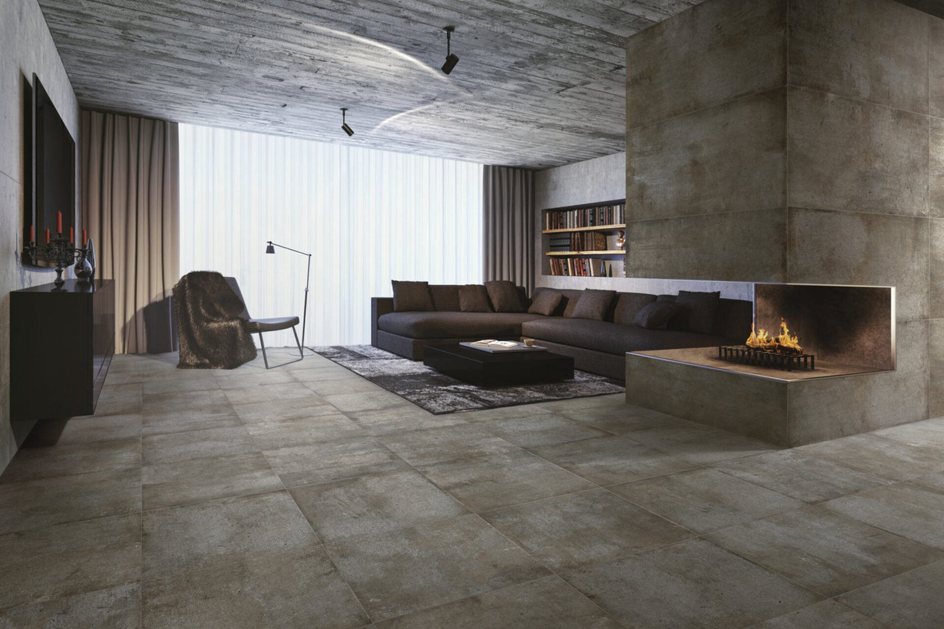 Stone Look Porcelain Tiles - TEKNOSTONE
