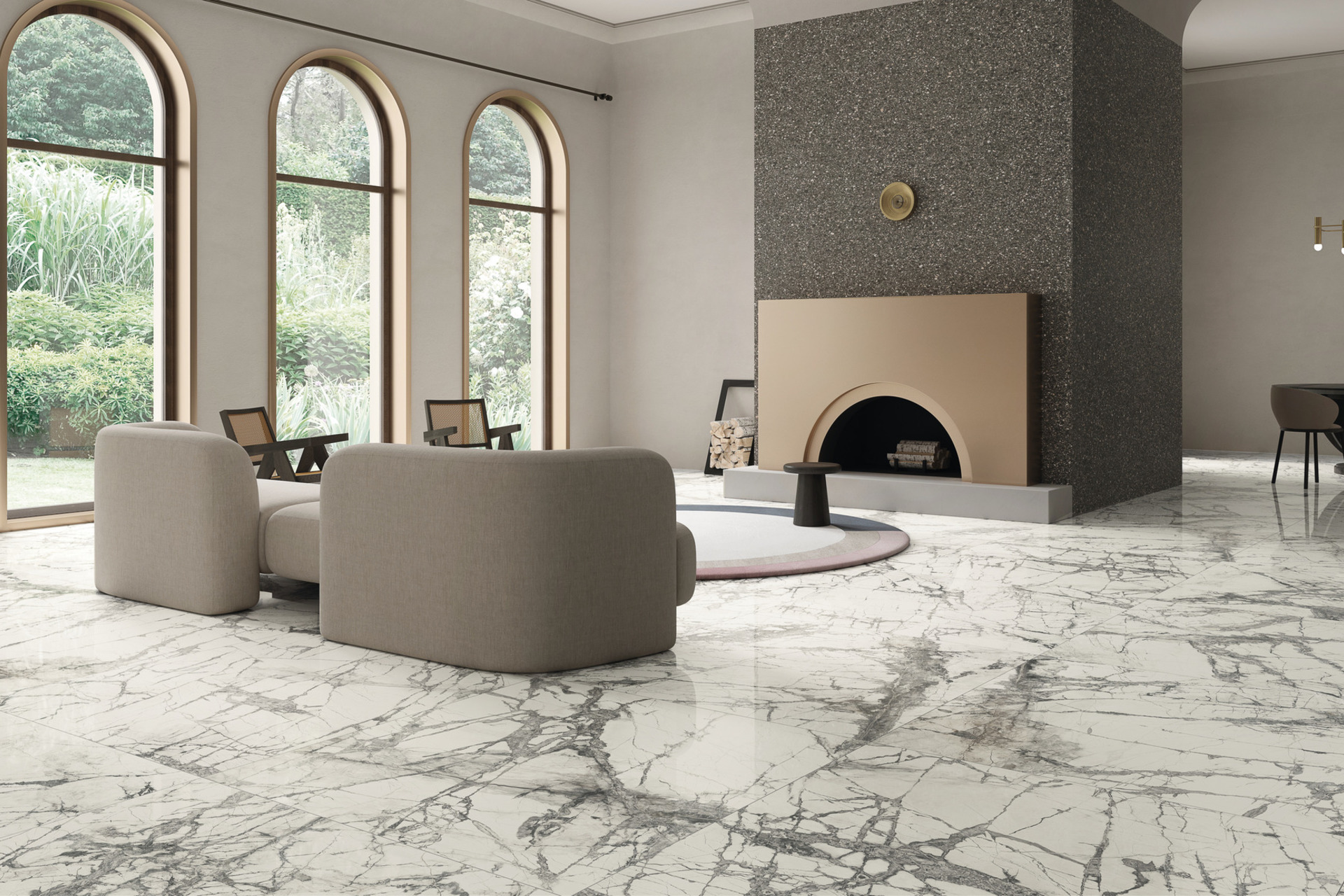 Stone Look Porcelain Tiles - Ultra 270x120