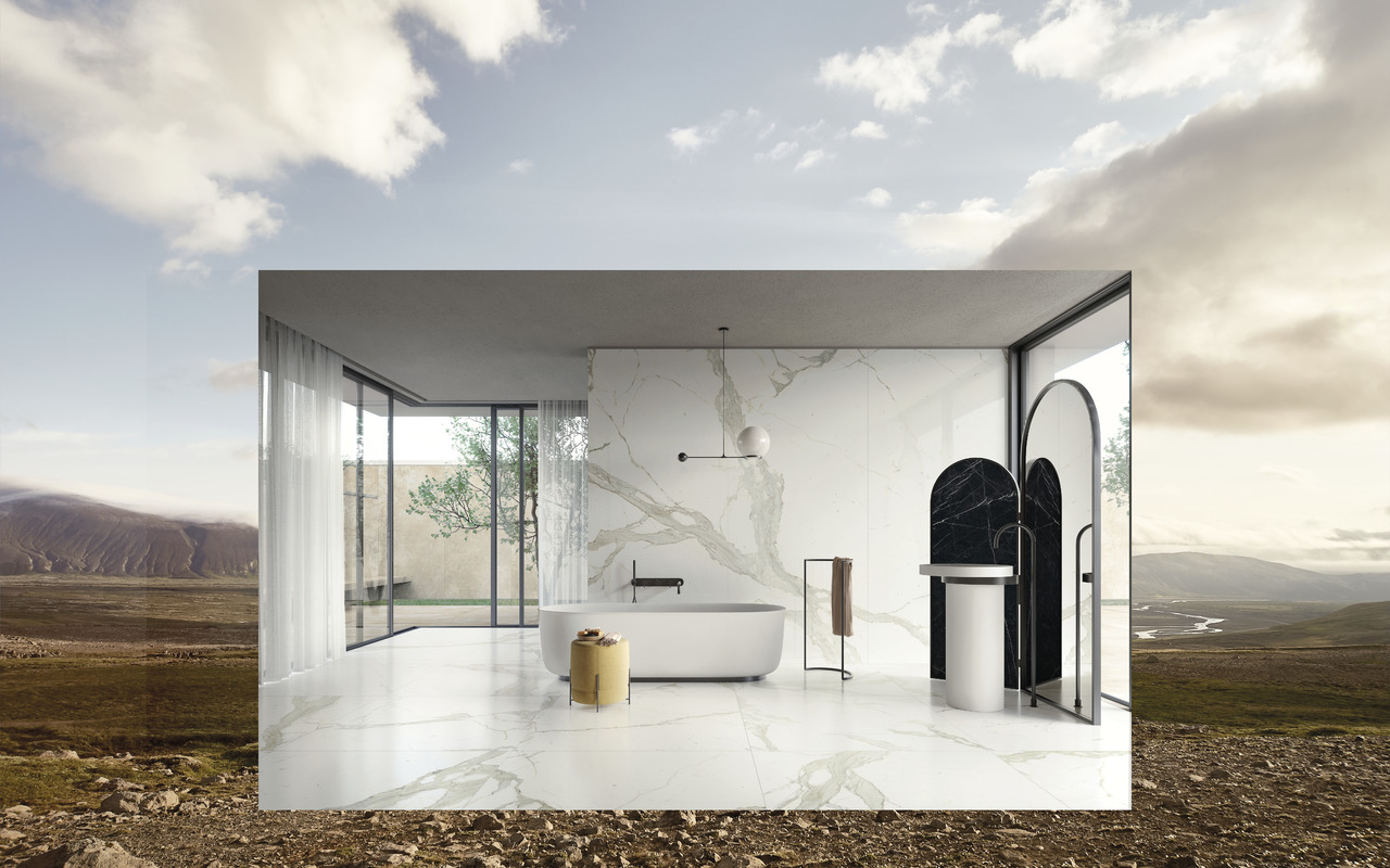 Stone Look Porcelain Tiles - Ultra 270x120