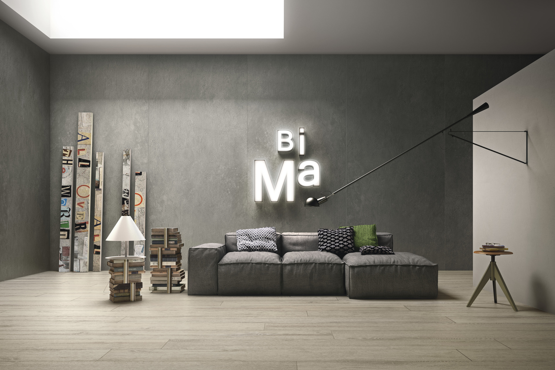 Cement Effect Porcelain Tiles - ULTRA iCEMENTI