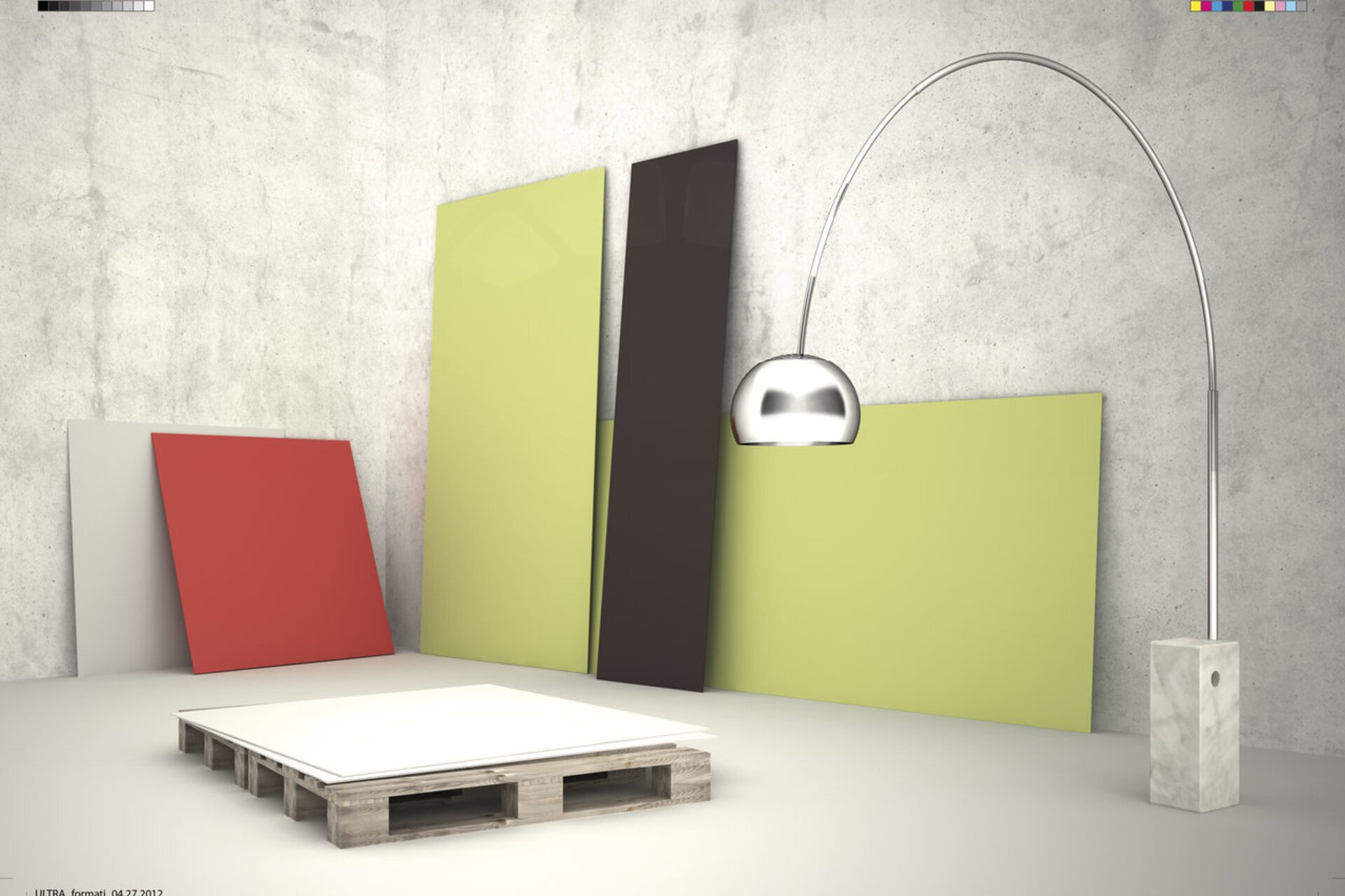 Cement Effect Porcelain Tiles - ULTRA IRIDIUM