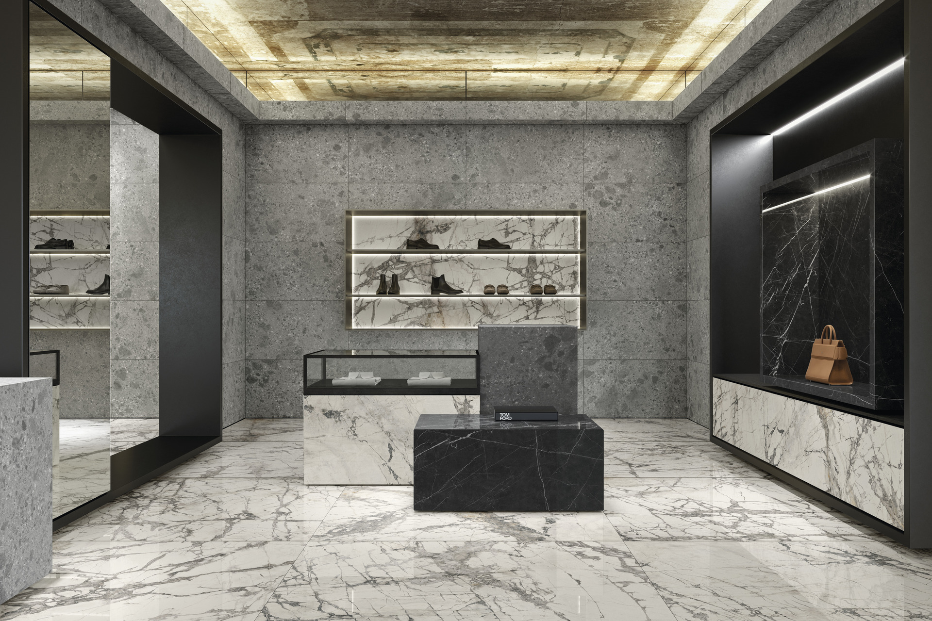 Marble and Granite Look Porcelain Tiles - ULTRA MARMI