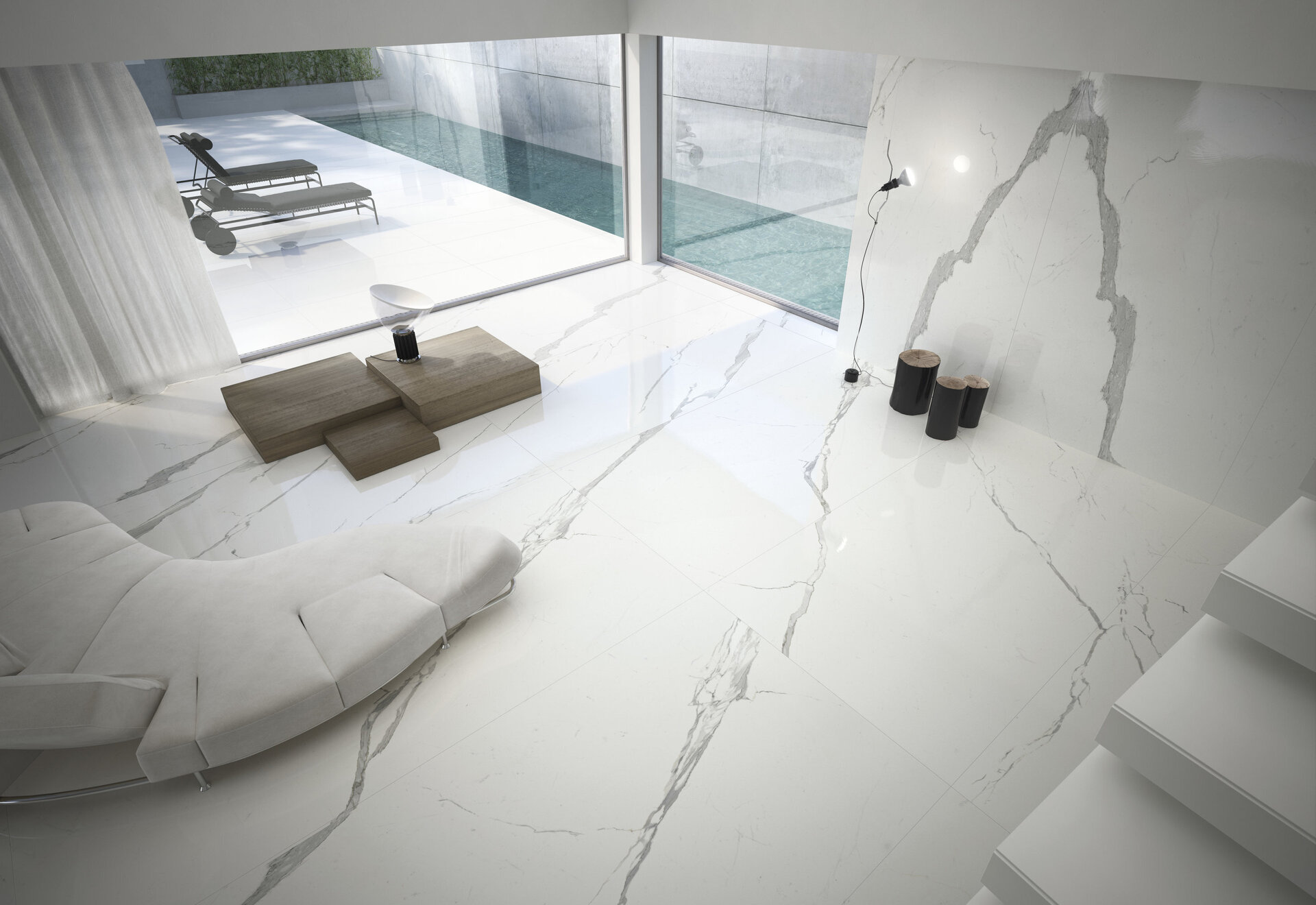 Marble and Granite Look Porcelain Tiles - ULTRA MARMI