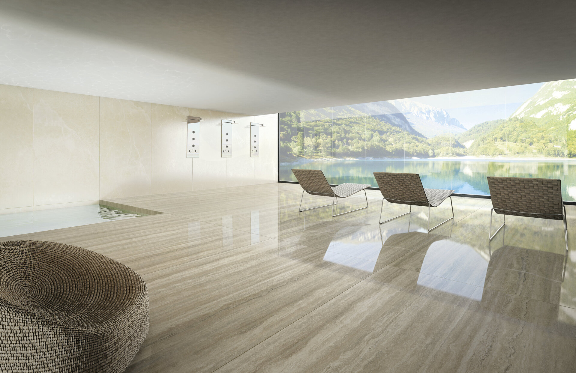 Marble and Granite Look Porcelain Tiles - ULTRA MARMI