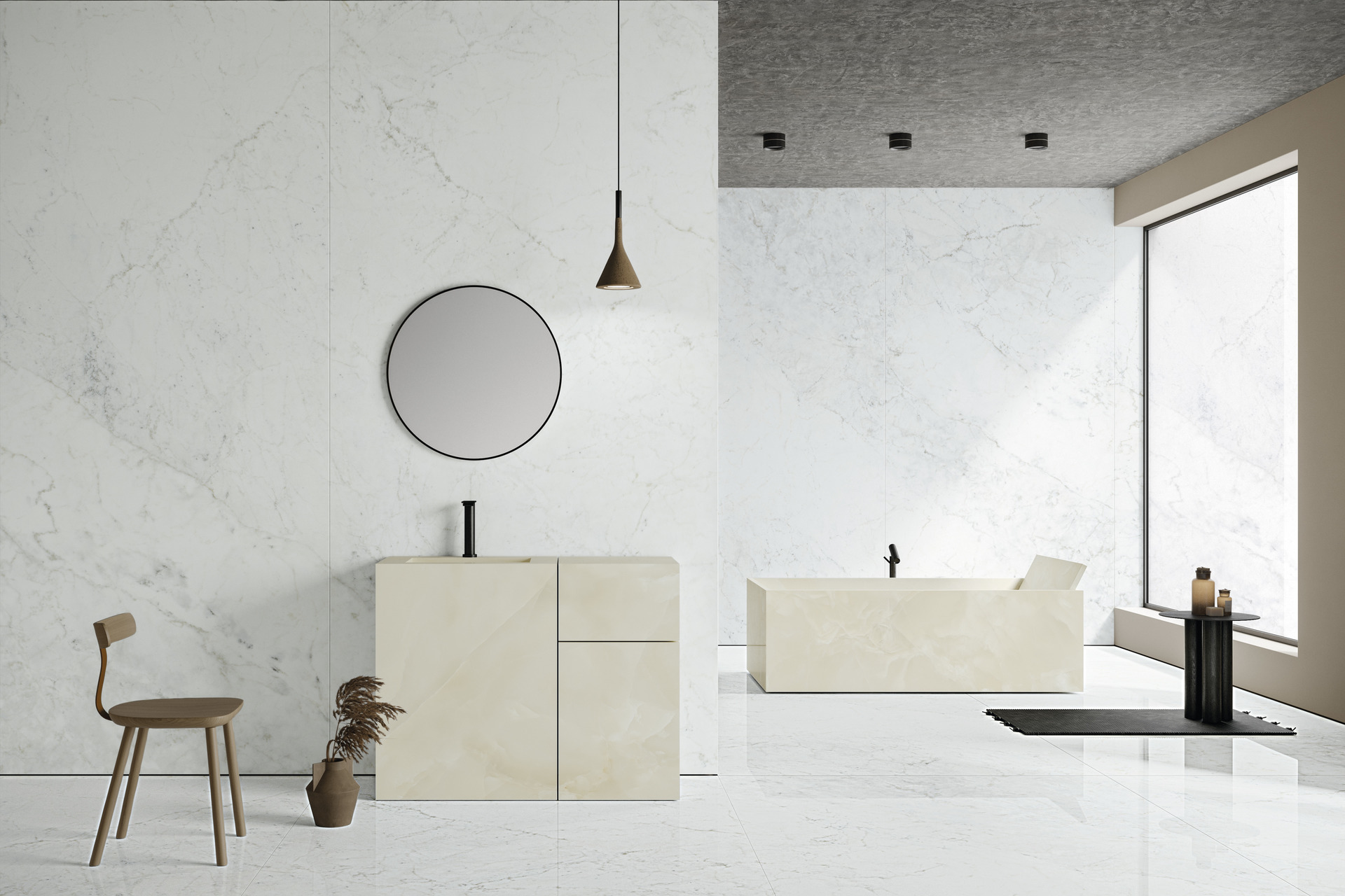 Marble and Granite Look Porcelain Tiles - ULTRA MARMI