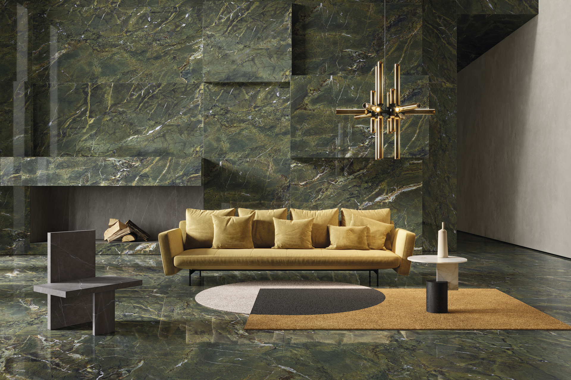 Marble and Granite Look Porcelain Tiles - ULTRA MARMI