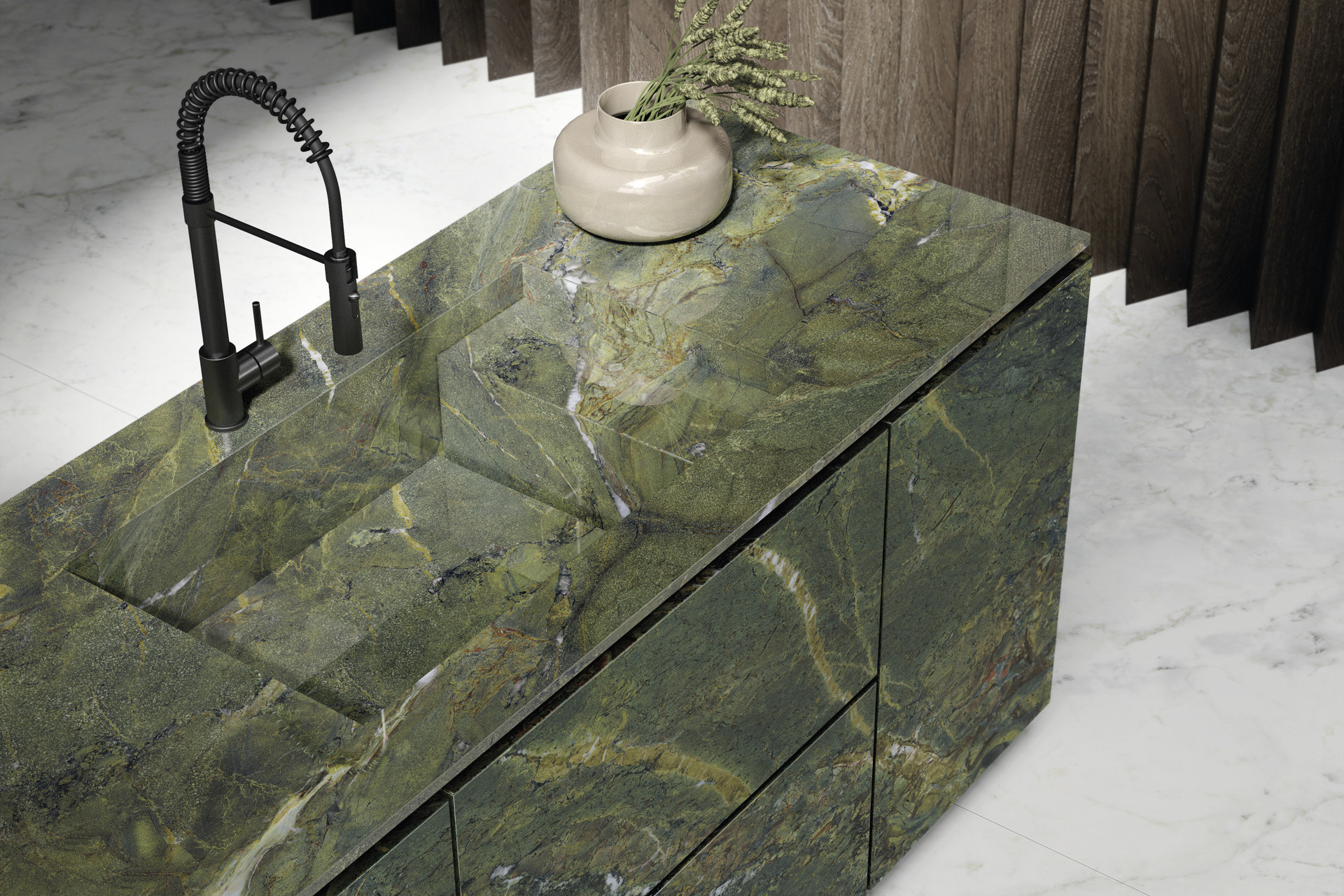 Marble and Granite Look Porcelain Tiles - ULTRA MARMI