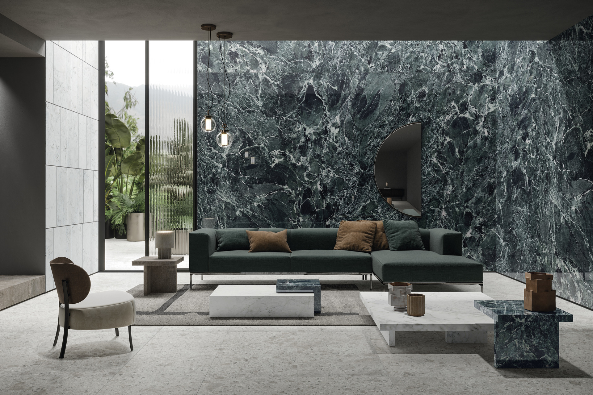 Marble and Granite Look Porcelain Tiles - ULTRA MARMI