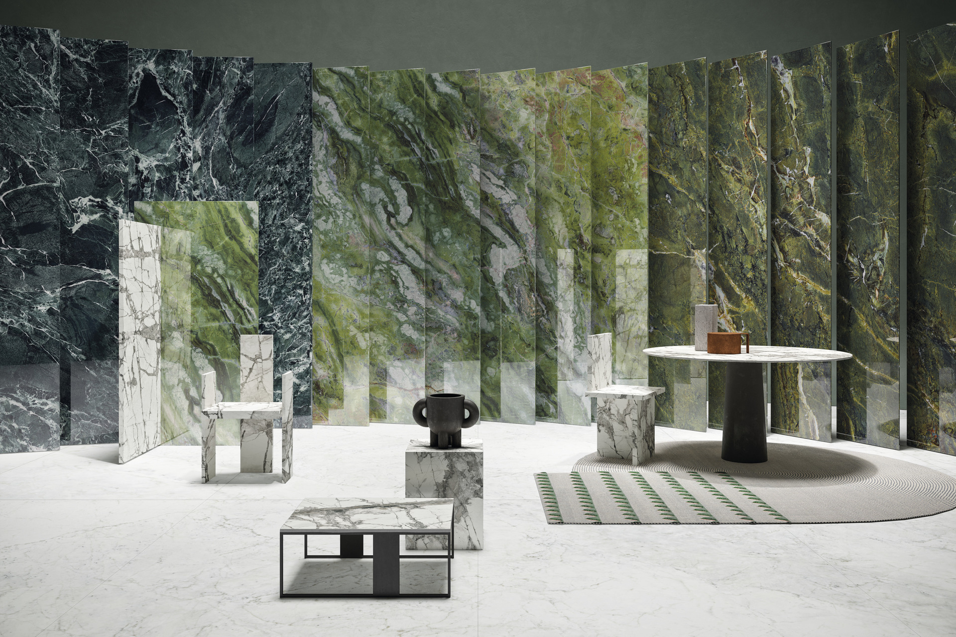 Marble and Granite Look Porcelain Tiles - ULTRA MARMI