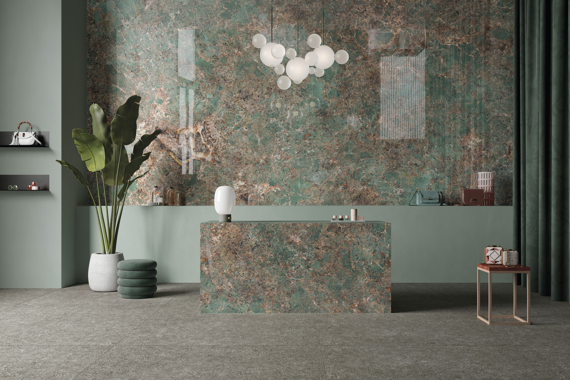 Marble and Granite Look Porcelain Tiles - ULTRA MARMI