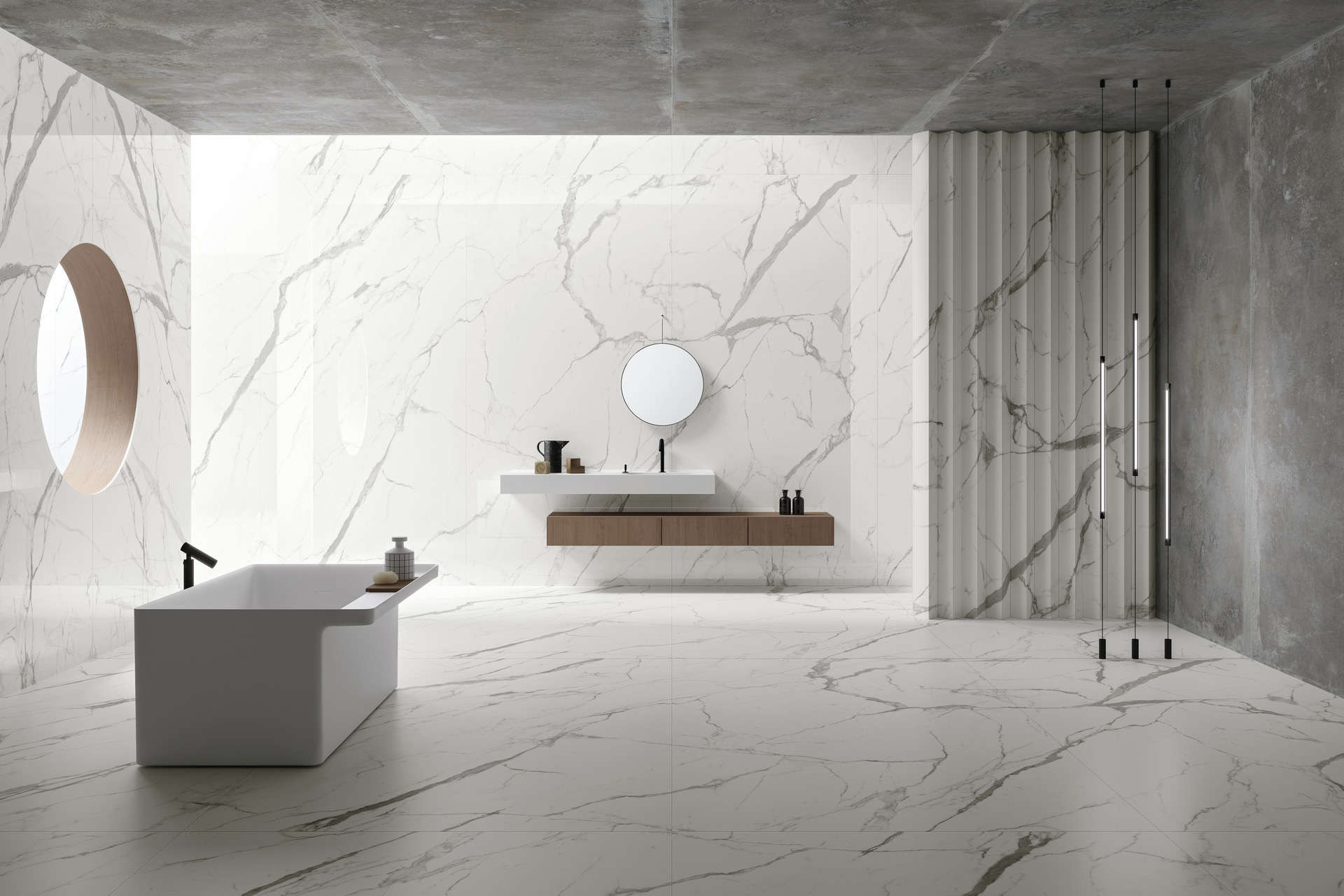 Marble and Granite Look Porcelain Tiles - ULTRA MARMI