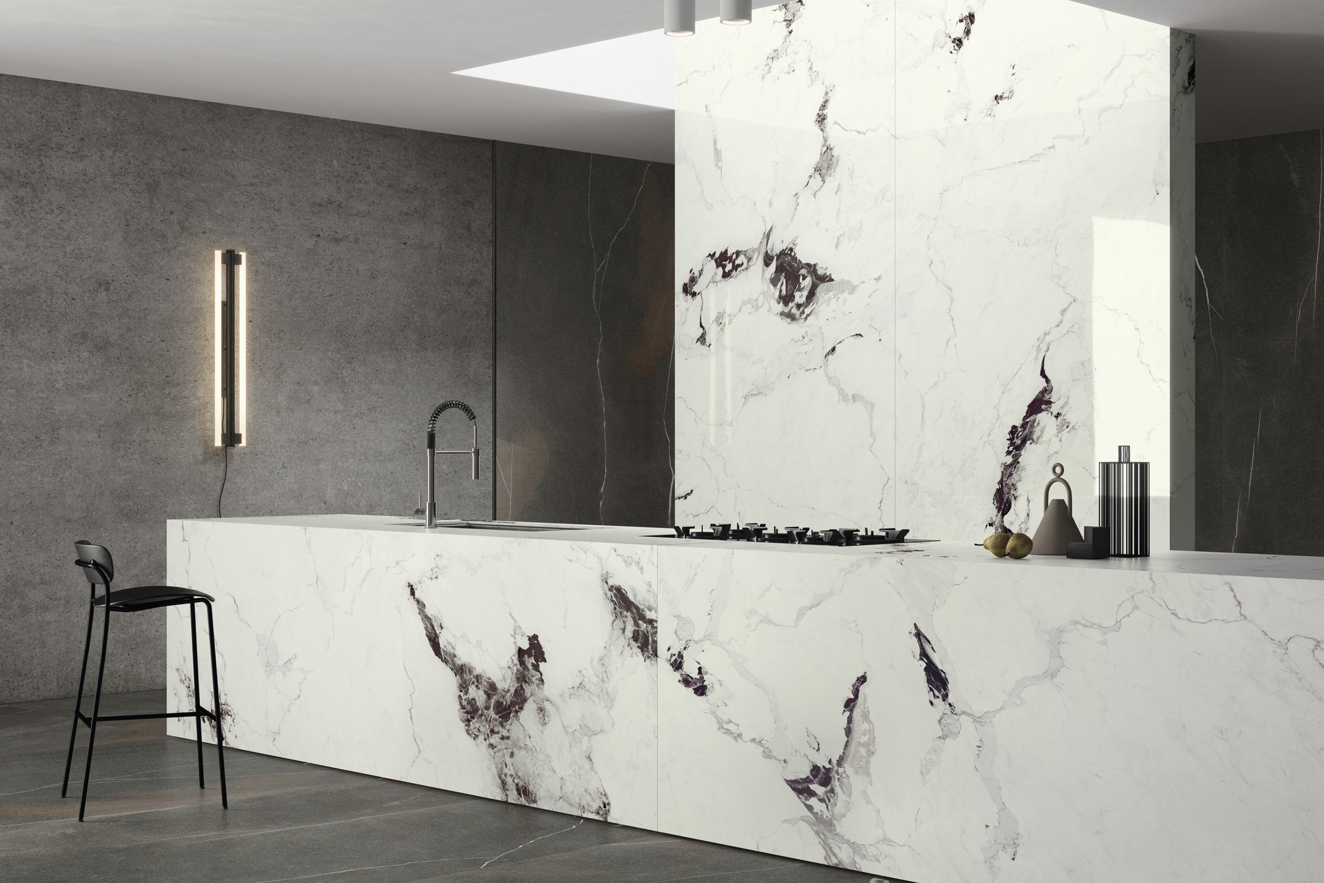 Marble and Granite Look Porcelain Tiles - ULTRA MARMI