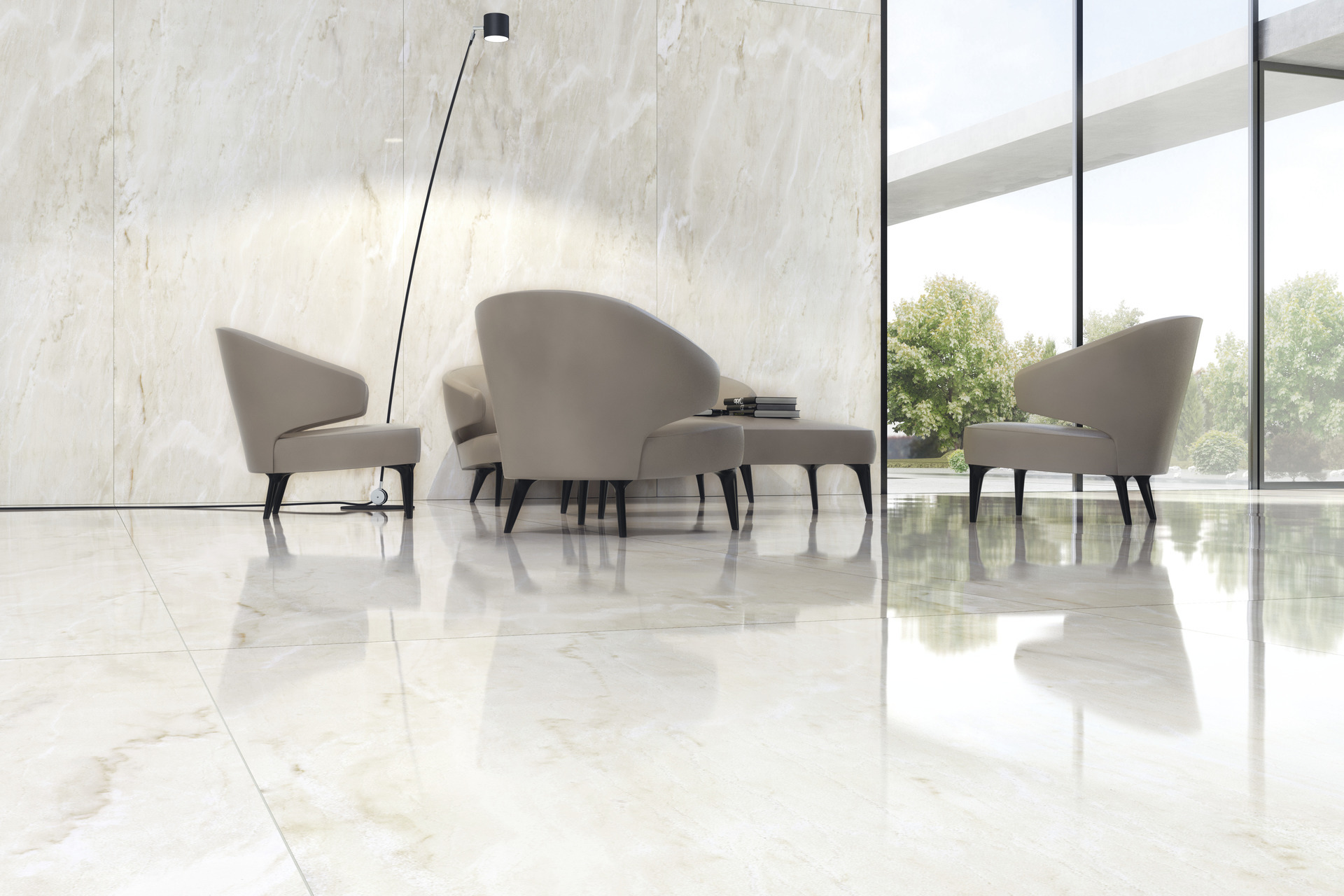 Marble and Granite Look Porcelain Tiles - ULTRA MARMI