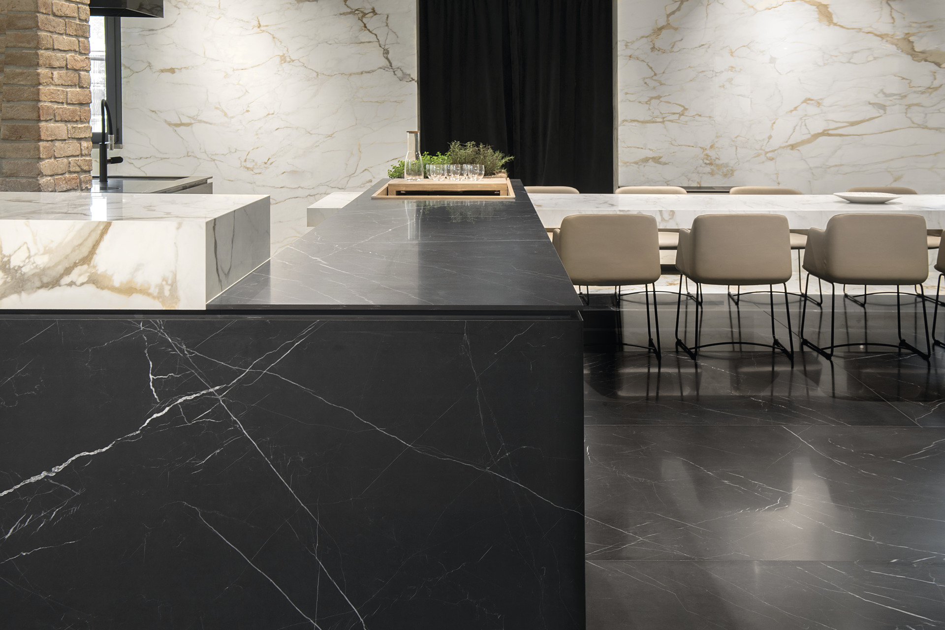 Marble and Granite Look Porcelain Tiles - ULTRA MARMI