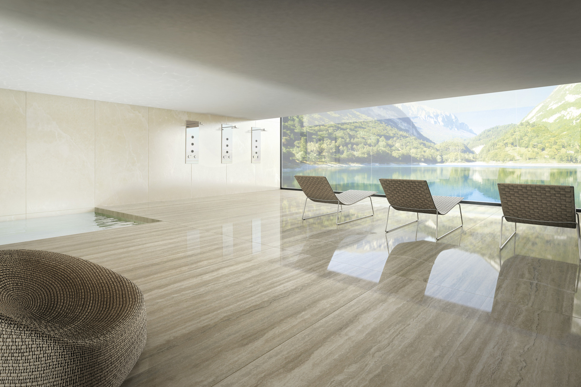 Marble and Granite Look Porcelain Tiles - ULTRA MARMI