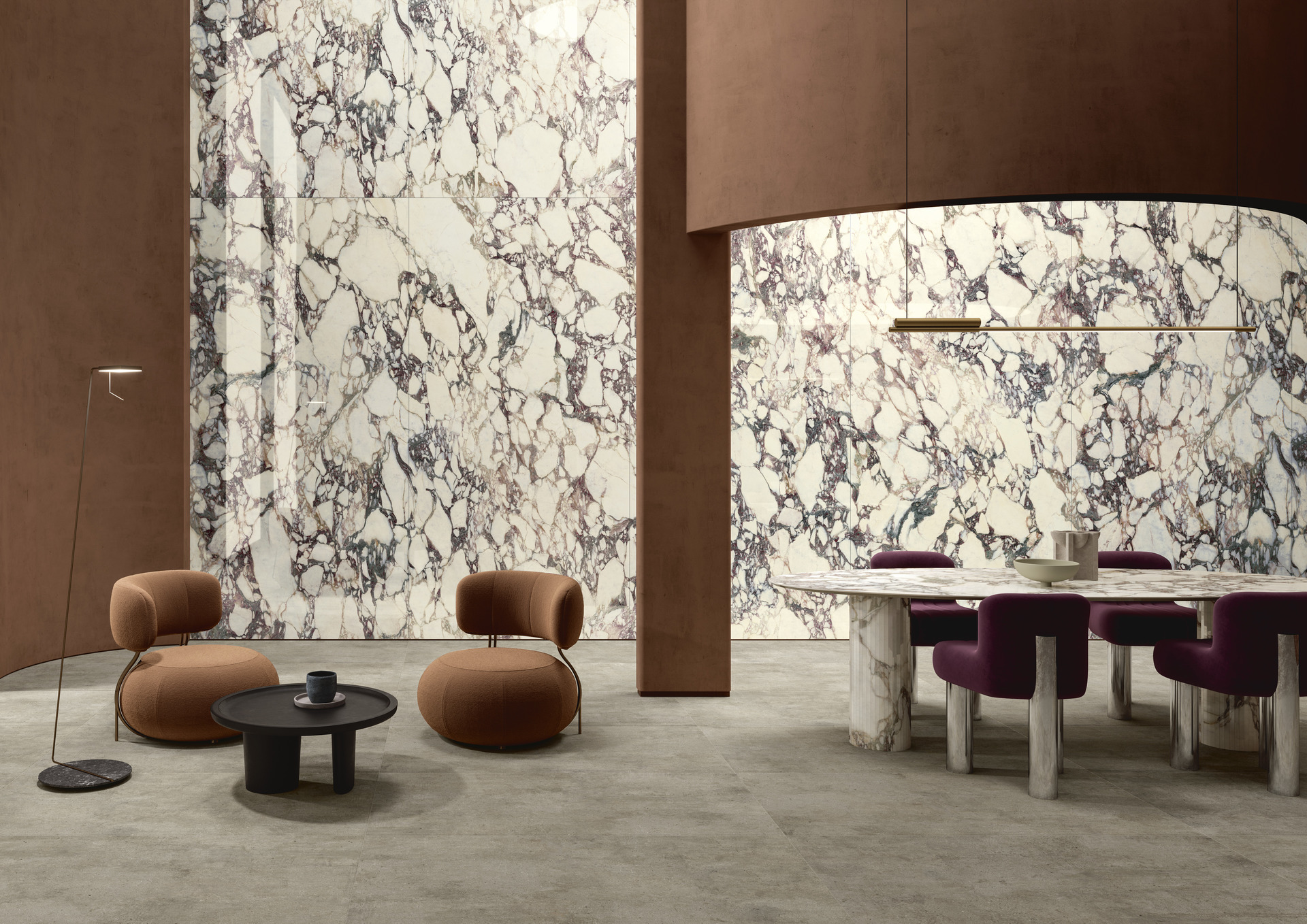 Marble and Granite Look Porcelain Tiles - ULTRA MARMI