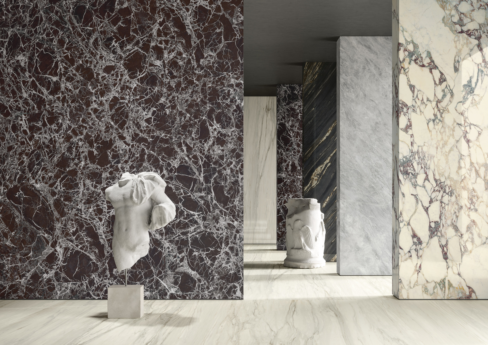 Marble and Granite Look Porcelain Tiles - ULTRA MARMI