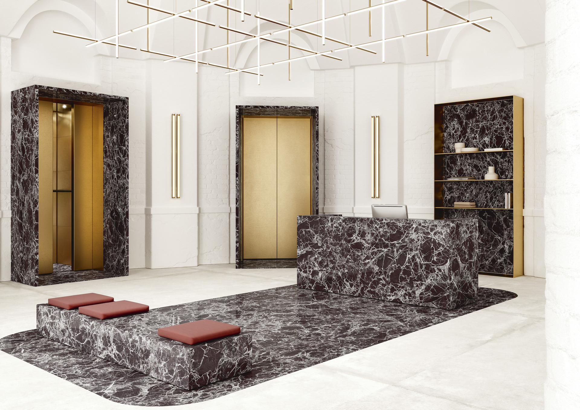 Marble and Granite Look Porcelain Tiles - ULTRA MARMI