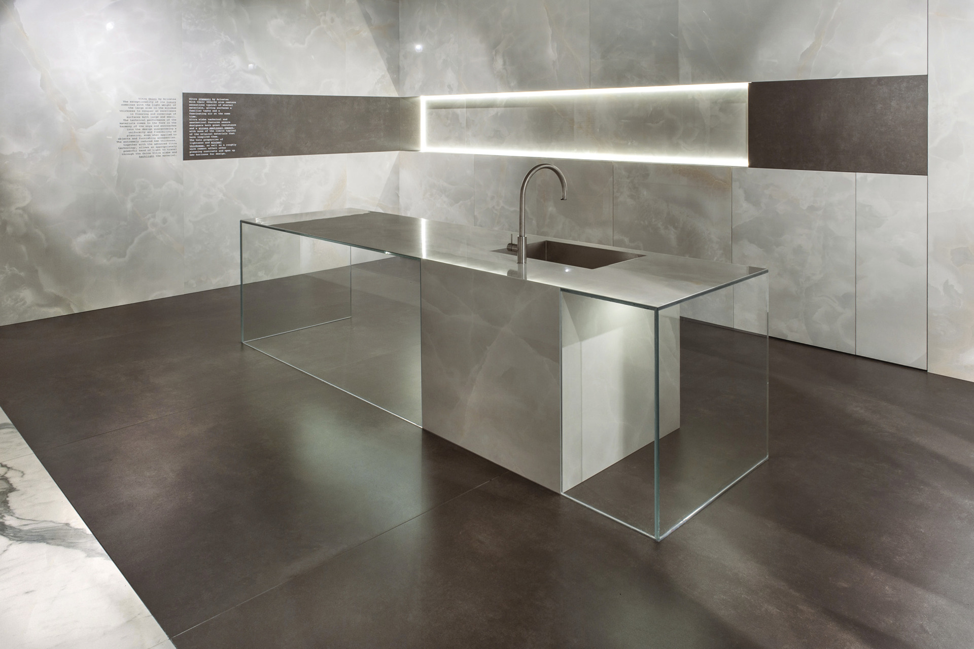 Marble and Granite Look Porcelain Tiles - ULTRA ONICI