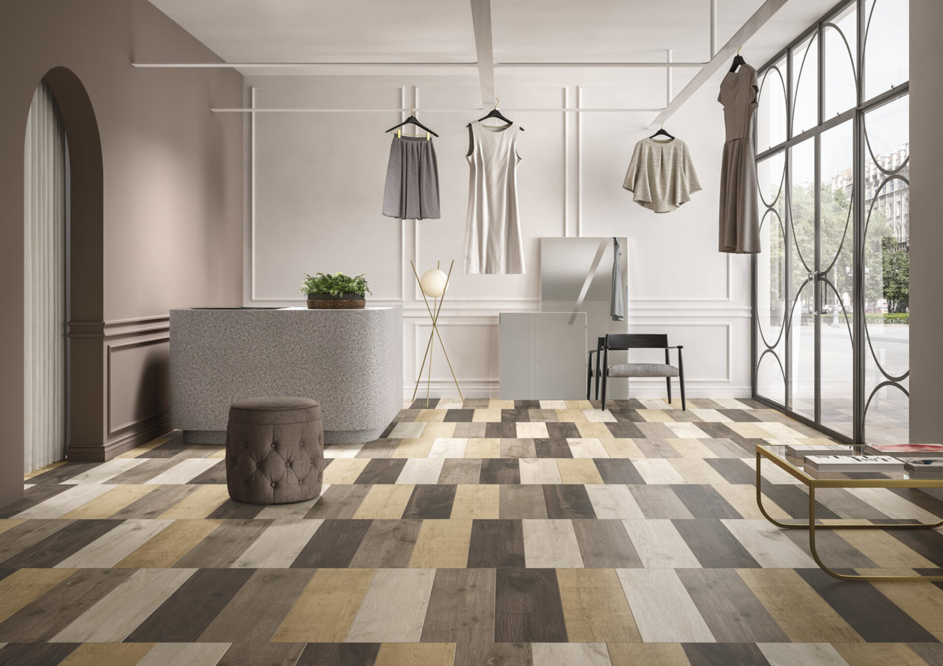 Wood Look Porcelain Tiles - BOIS URBAIN