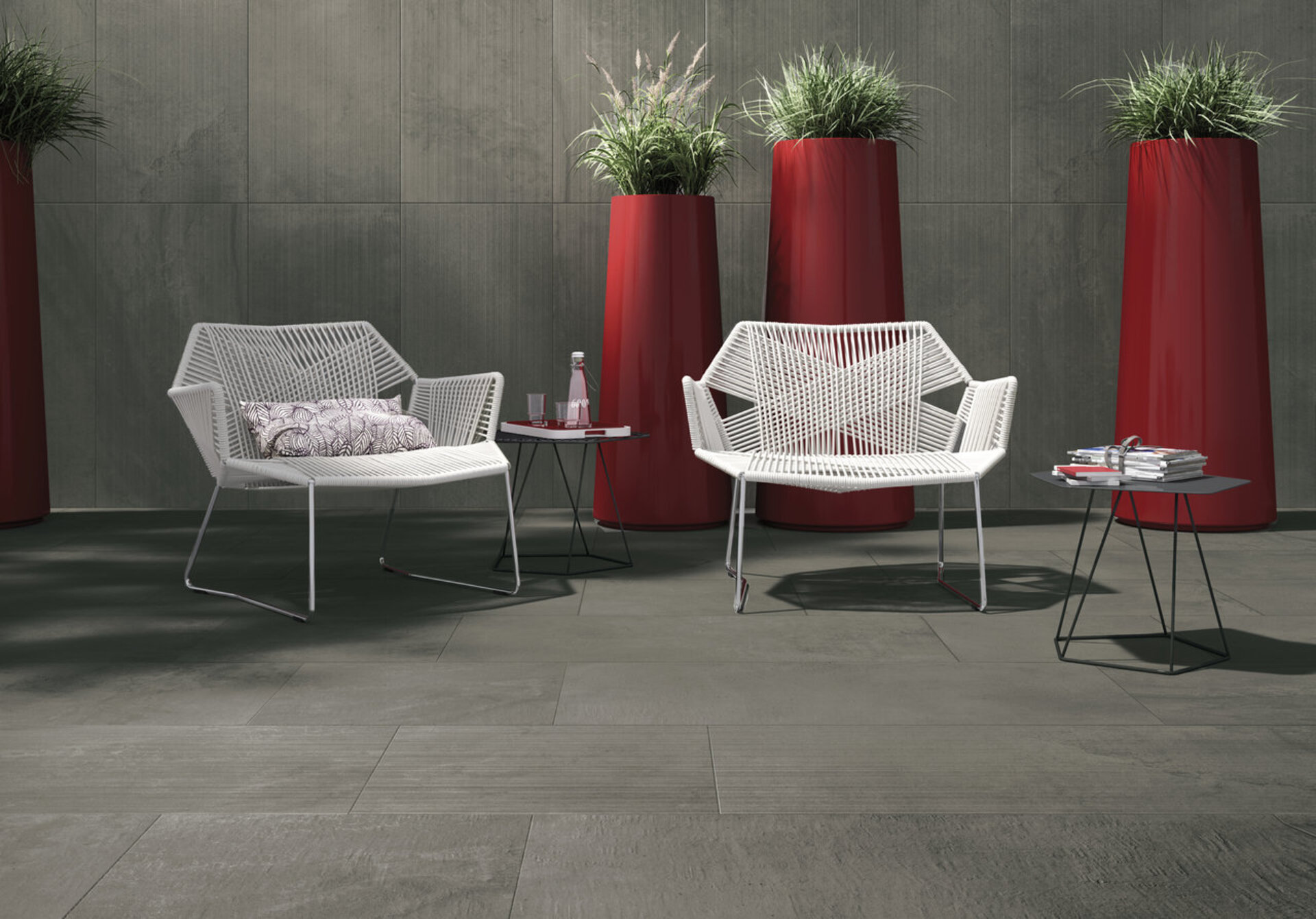 Cement Effect Porcelain Tiles - CORE SHADE