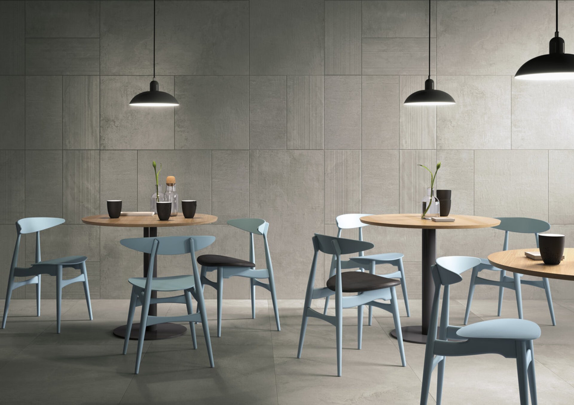 Cement Effect Porcelain Tiles - CORE SHADE