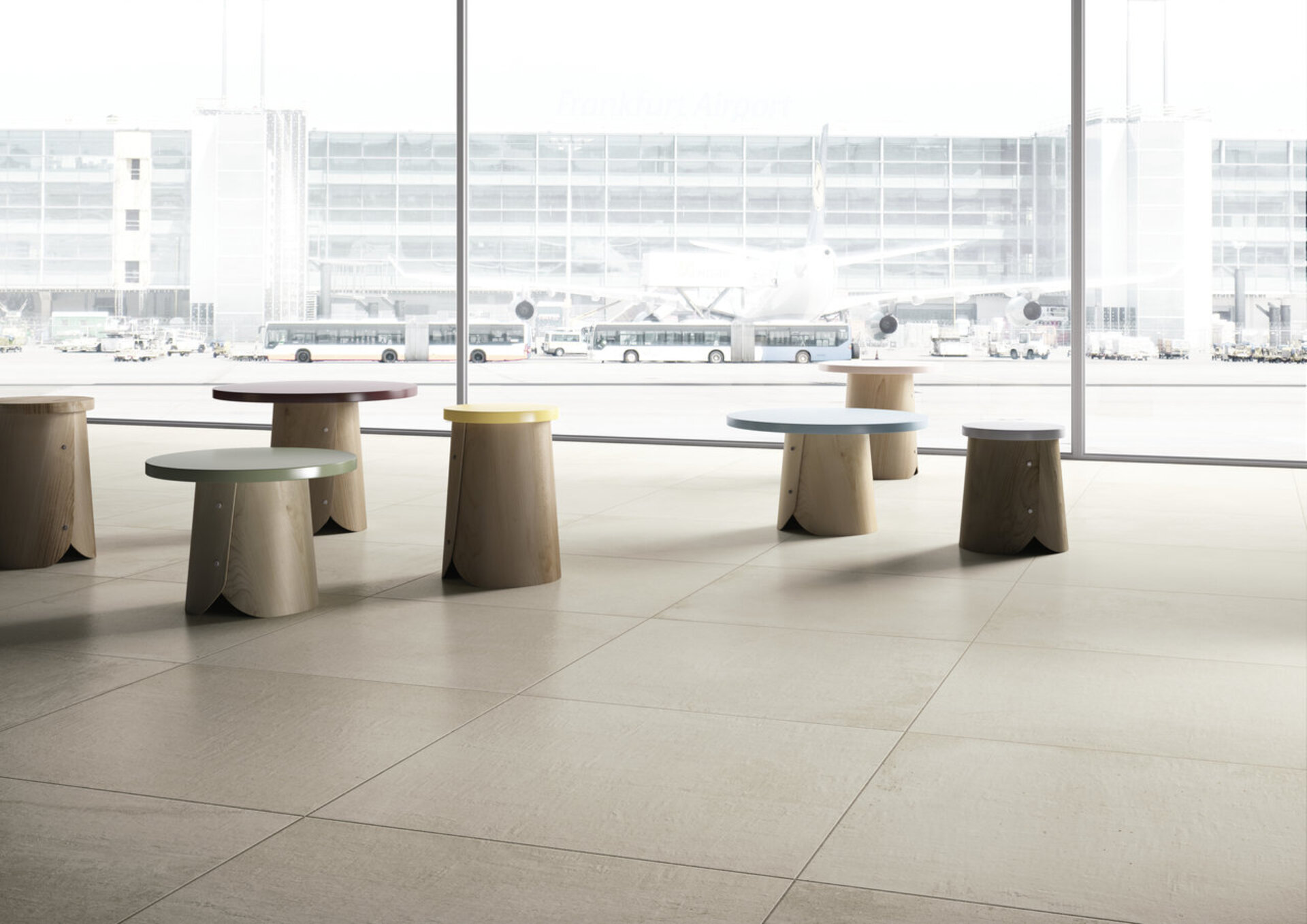 Cement Effect Porcelain Tiles - CORE SHADE