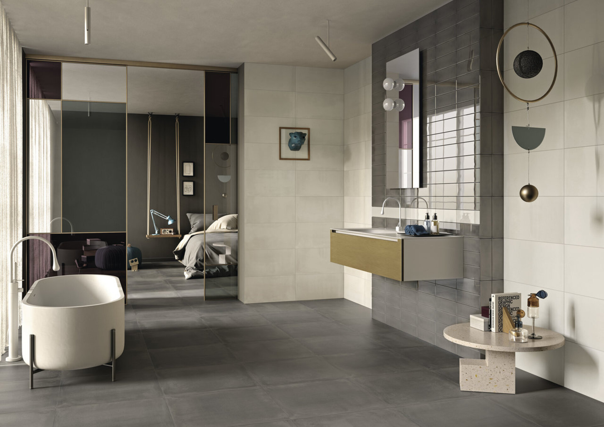 Stone Look Porcelain Tiles - FRENCH CLAY