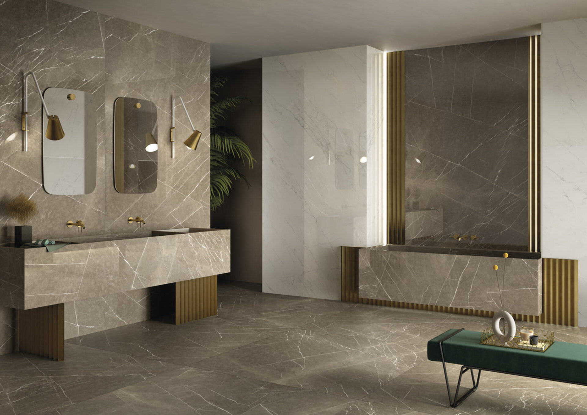 Marble and Granite Look Porcelain Tiles - ROYAL MARBLE MAXIMUM