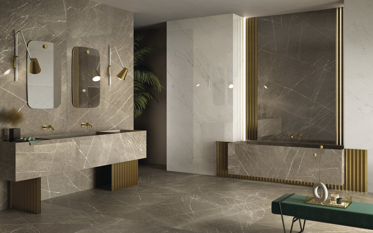 Marble and Granite Look Porcelain Tiles - ROYAL MARBLE MAXIMUM