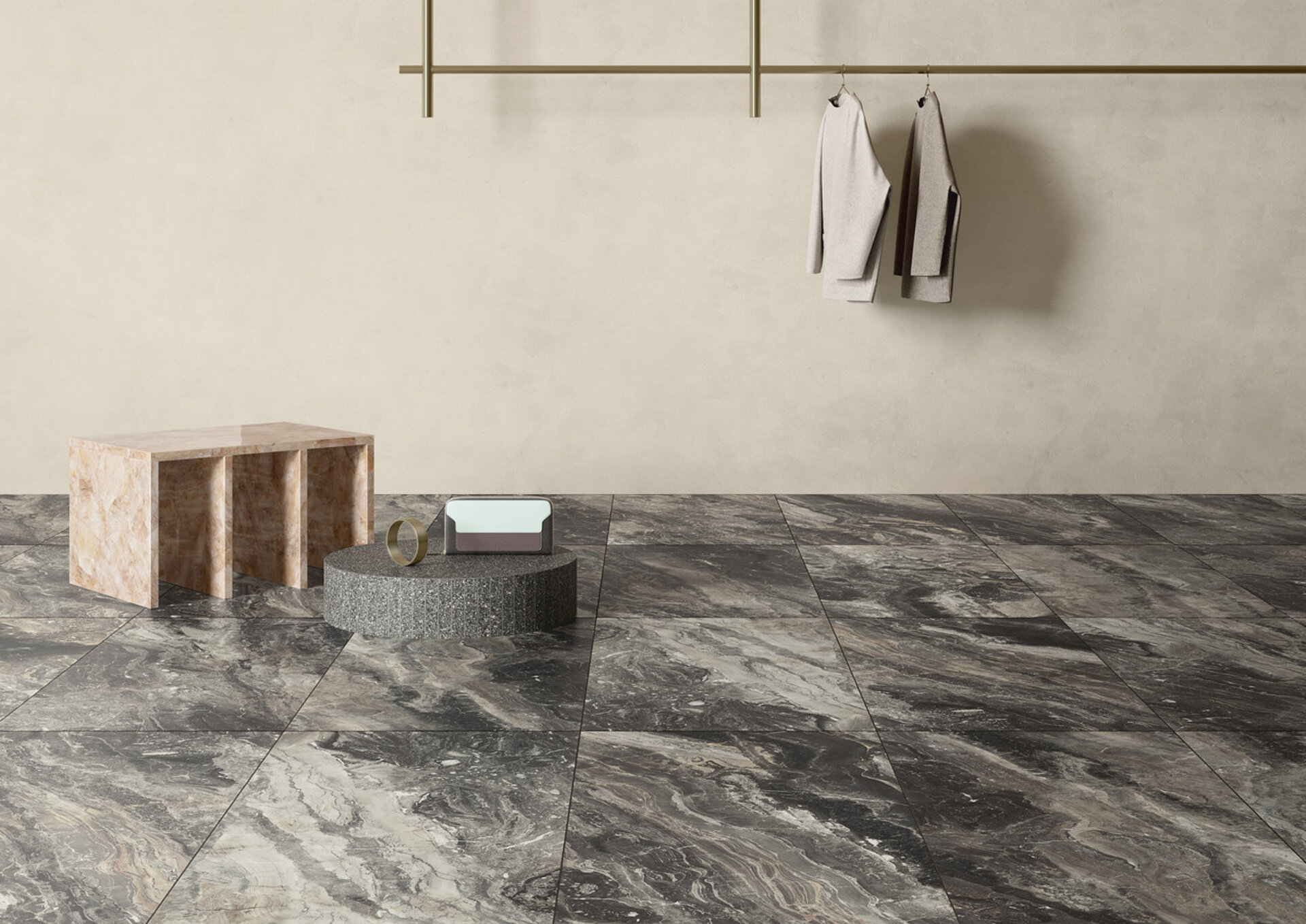 Marble and Granite Look Porcelain Tiles - MARBLE LAB