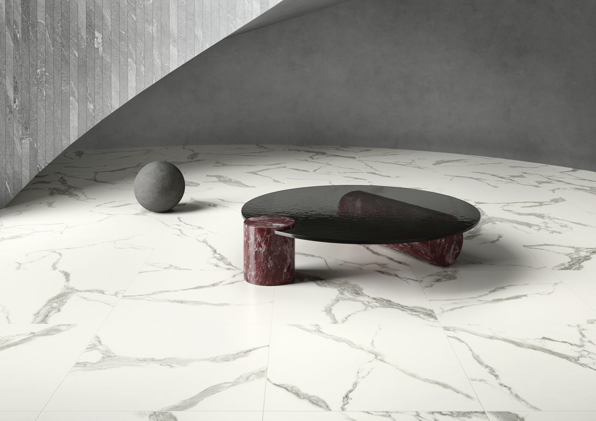 Marble and Granite Look Porcelain Tiles - MARBLE LAB