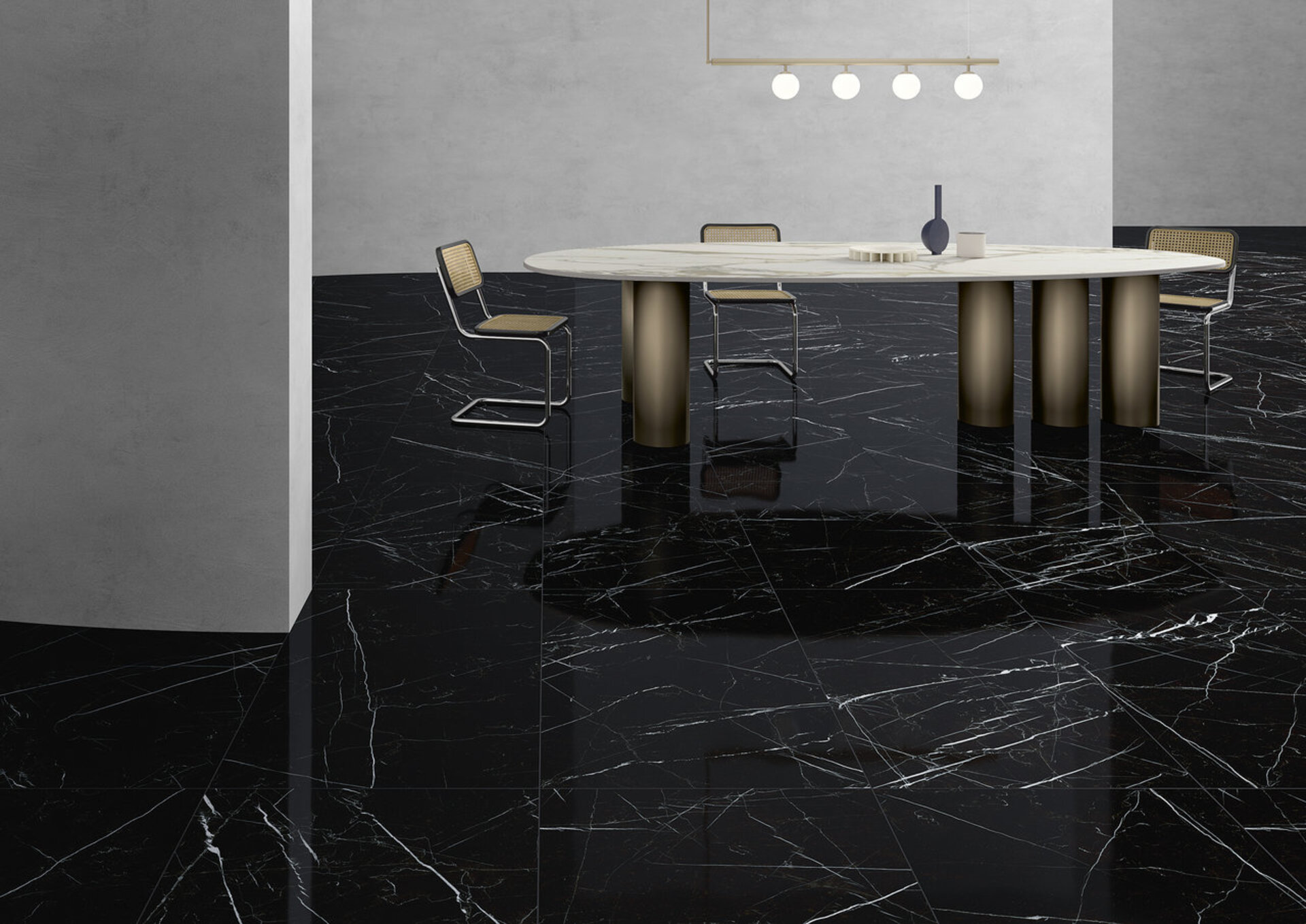 Marble and Granite Look Porcelain Tiles - MARBLE LAB