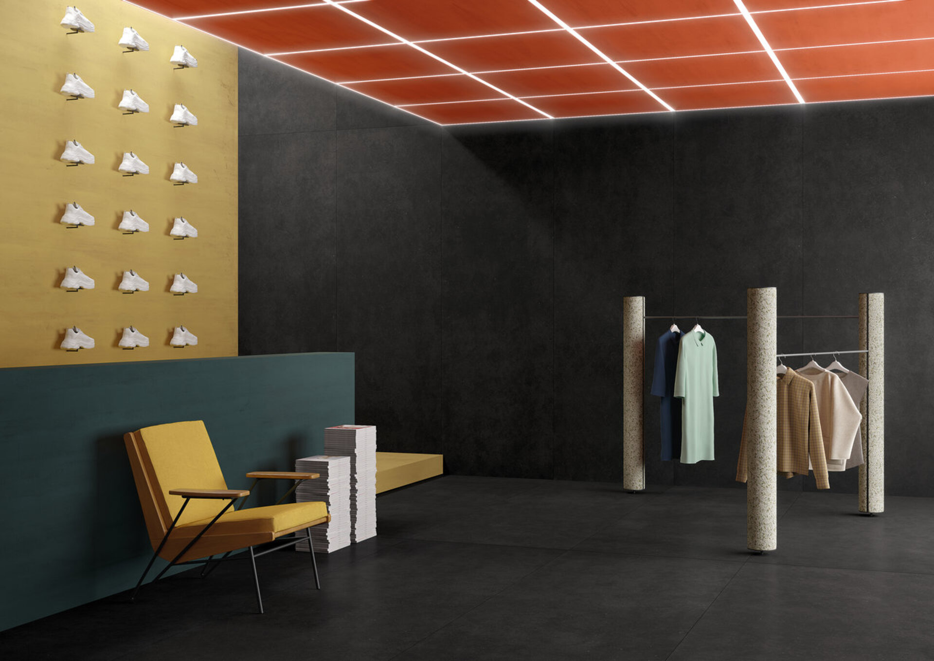 Stone Look Porcelain Tiles - FJORD